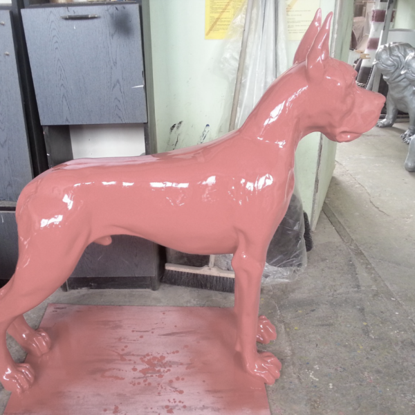 Deutsche Dogge , Hund Pop Art - Designer Hochglanz