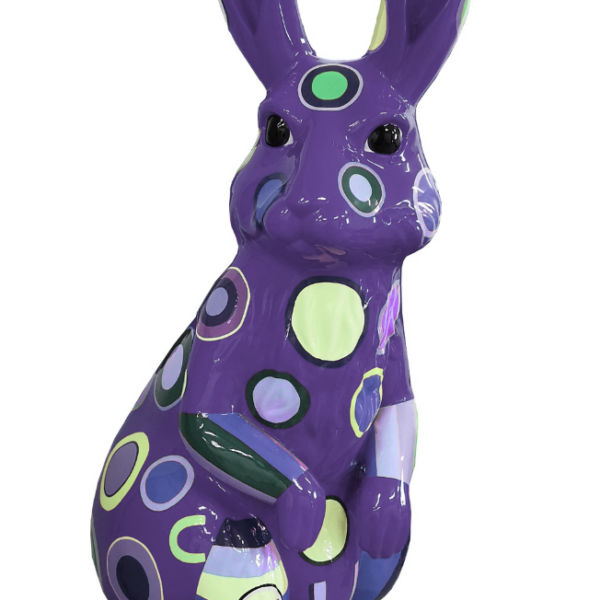 Osterhase XXXL Hase 220 cm Hochglanz Lack Ostern