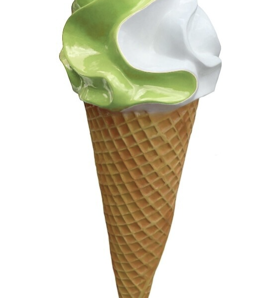 Werbefigur /  Gastronomie   -  Eis in XXL  -  195 cm  -  Eiswaffel