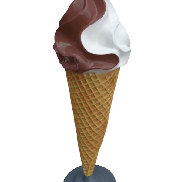 Werbefigur /  Gastronomie   -  Eis in XXL  -  195 cm  -  Eiswaffel