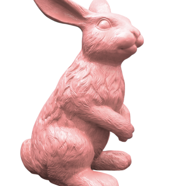 Osterhase XL Hase - 120 cm -  Lack Ostern