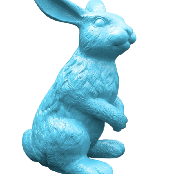 Osterhase XL Hase - 120 cm -  Lack Ostern