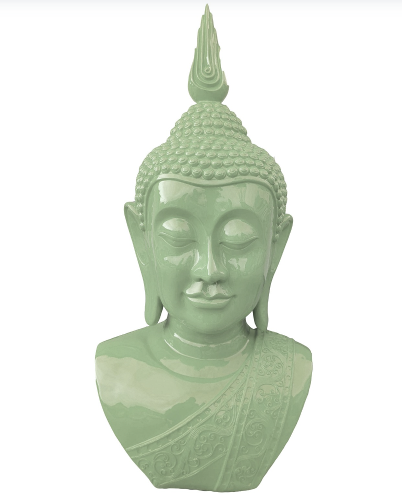 PopArt Buddha - KOPF XXL - 117 cm - DESIGN - Hochglanz - Buddha Feng Shui - obrazek 2