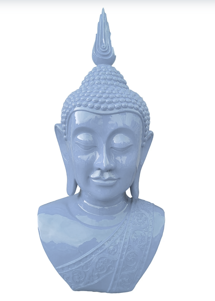 PopArt Buddha - KOPF XXL - 117 cm - DESIGN - Hochglanz - Buddha Feng Shui - obrazek 2