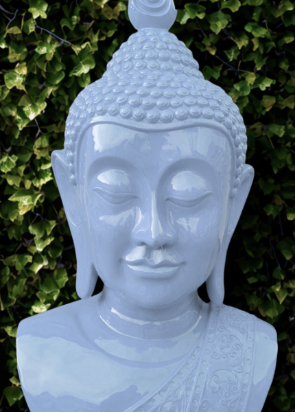 PopArt Buddha - KOPF XXL - 117 cm  - DESIGN - Hochglanz - Buddha Feng Shui