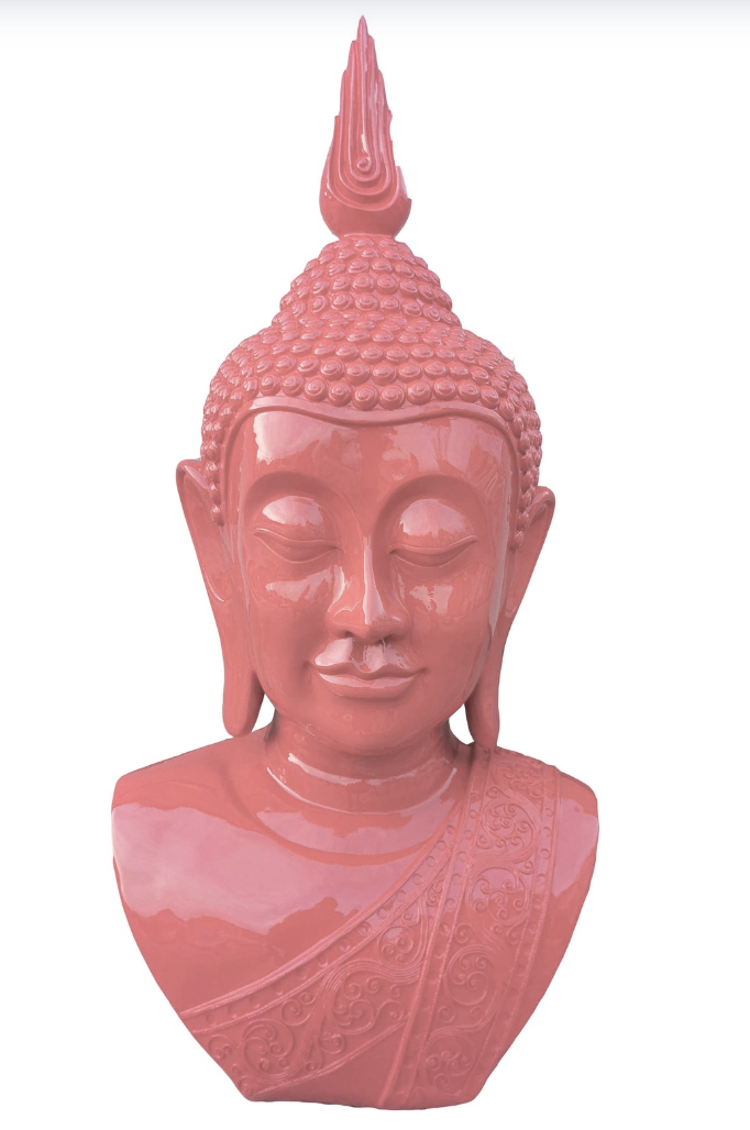PopArt Buddha - KOPF XXL - 117 cm - DESIGN - Hochglanz - Buddha Feng Shui - obrazek 2