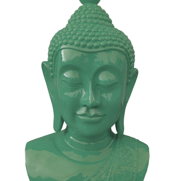 PopArt Buddha - KOPF XXL - 117 cm  - DESIGN - Hochglanz - Buddha Feng Shui