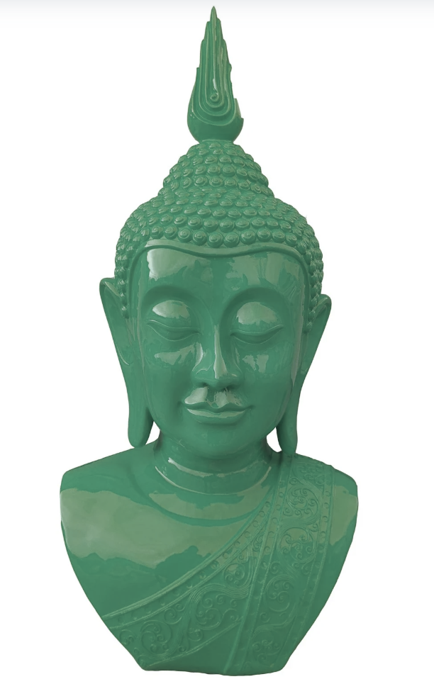 PopArt Buddha - KOPF XXL - 117 cm - DESIGN - Hochglanz - Buddha Feng Shui