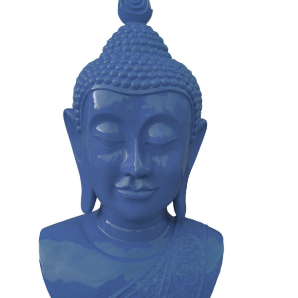 PopArt Buddha - KOPF XXL - 117 cm  - DESIGN - Hochglanz - Buddha Feng Shui