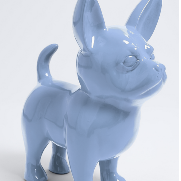 XXXL Chihuahua -  Pop Art - Designer Hochglanz