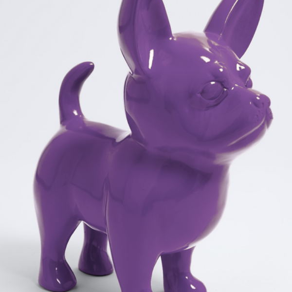 XXXL Chihuahua -  Pop Art - Designer Hochglanz