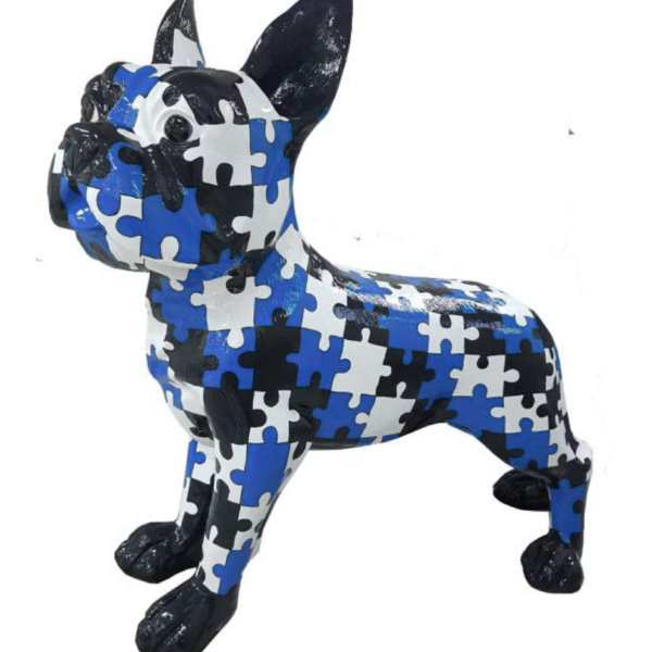 XXXL Französische Bulldogge - Pop Art - Designer Hochglanz