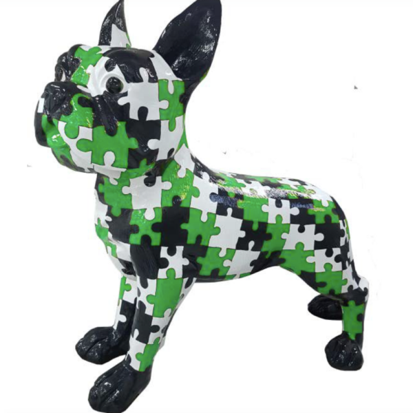 XXXL Französische Bulldogge - Pop Art - Designer Hochglanz