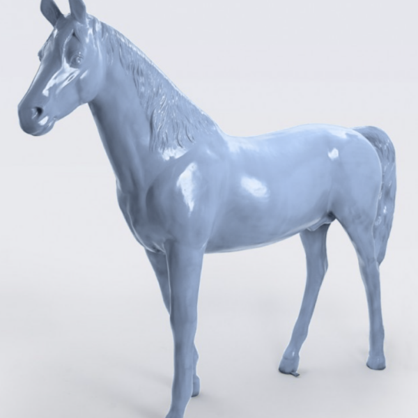 Lebensgroß Pferd - Hochglanz - 220 cm