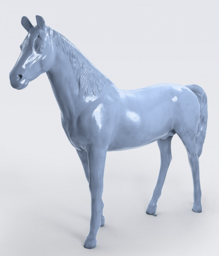 Lebensgroß Pferd - Hochglanz - 220 cm