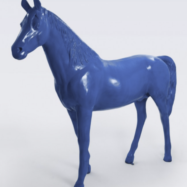 Lebensgroß Pferd - Hochglanz - 220 cm