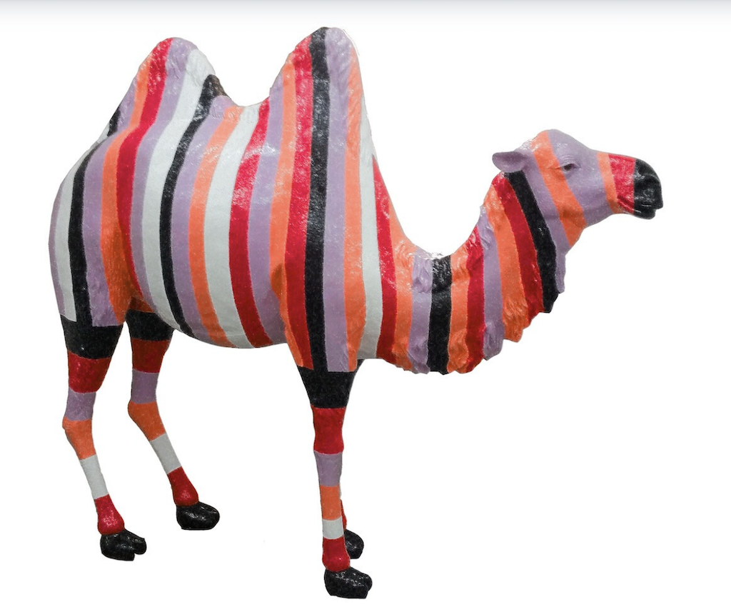 Lebensgroß Kamel - PopArt - 210 cm