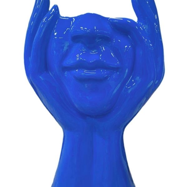 Große Figur oder Blumentopf  -  Designer Hochglanz  -  120 cm