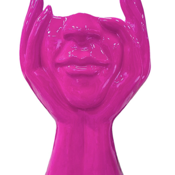 Große Figur oder Blumentopf  -  Designer Hochglanz  -  120 cm