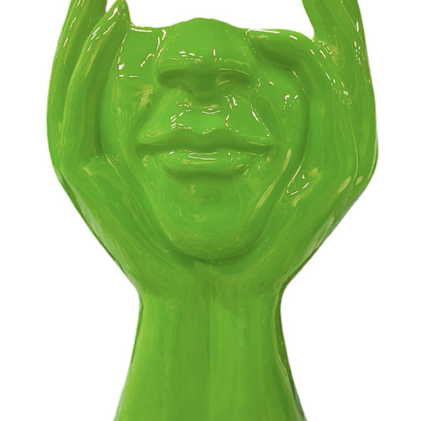 Große Figur oder Blumentopf  -  Designer Hochglanz  -  120 cm