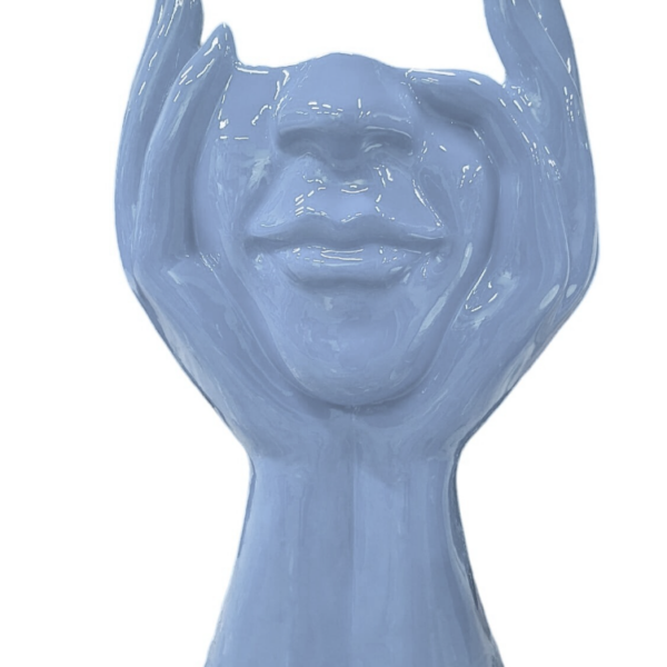 Große Figur oder Blumentopf  -  Designer Hochglanz  -  120 cm