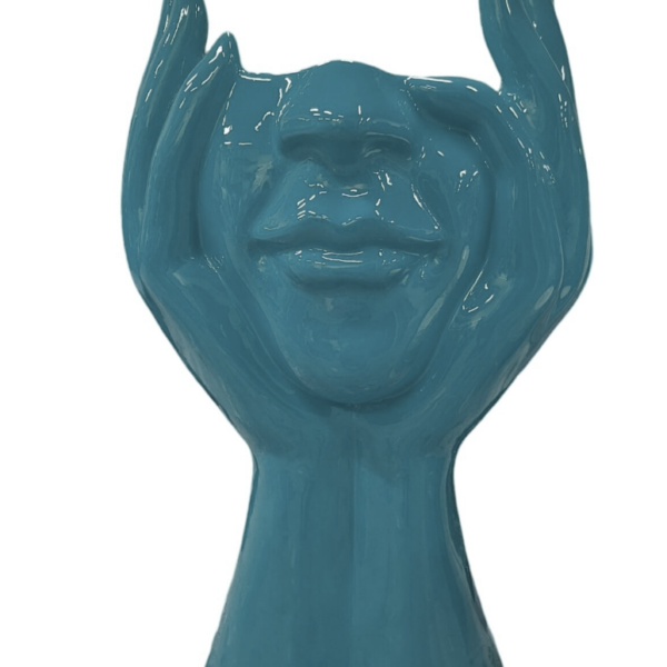 Große Figur oder Blumentopf  -  Designer Hochglanz  -  120 cm