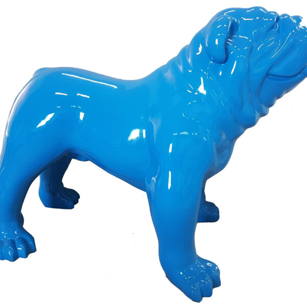 XXXL Englische Bulldogge - Pop Art - Designer Hochglanz