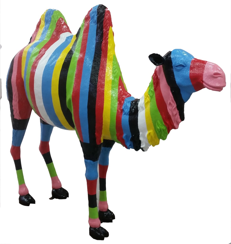 Lebensgroß Kamel - PopArt - 210 cm