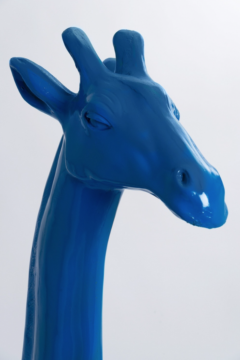 Lebensgroße 205 cm Giraffe - Designer Hochglanz
