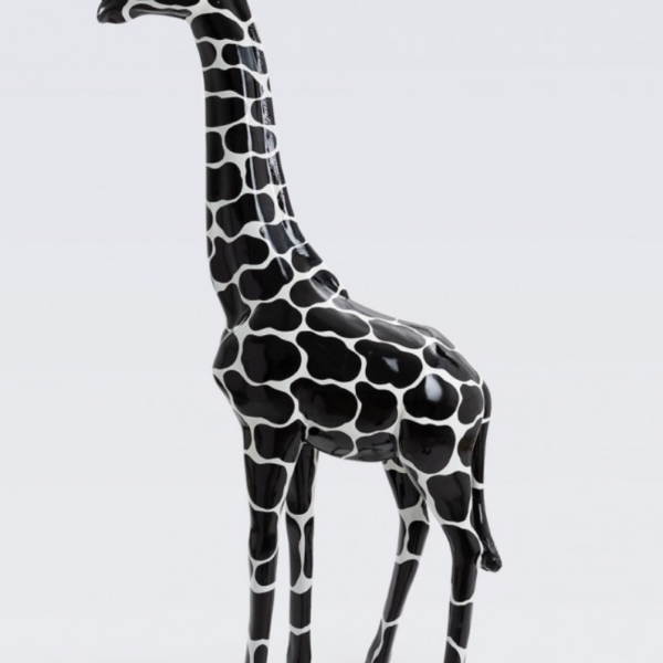 Pop Art  -  Lebensgroße 205 cm Giraffe  -  Designer Hochglanz