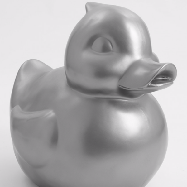 Abstrakte Ente - XXL  -  Designer Deko Hochglanz Lack - 60 cm