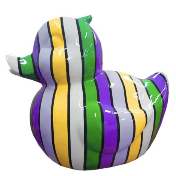 Abstrakte Ente - XXL  -  Designer Deko Hochglanz Lack - 60 cm