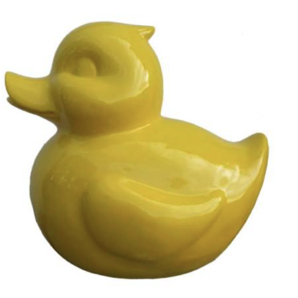 Abstrakte Ente - XXL  -  Designer Deko Hochglanz Lack - 60 cm