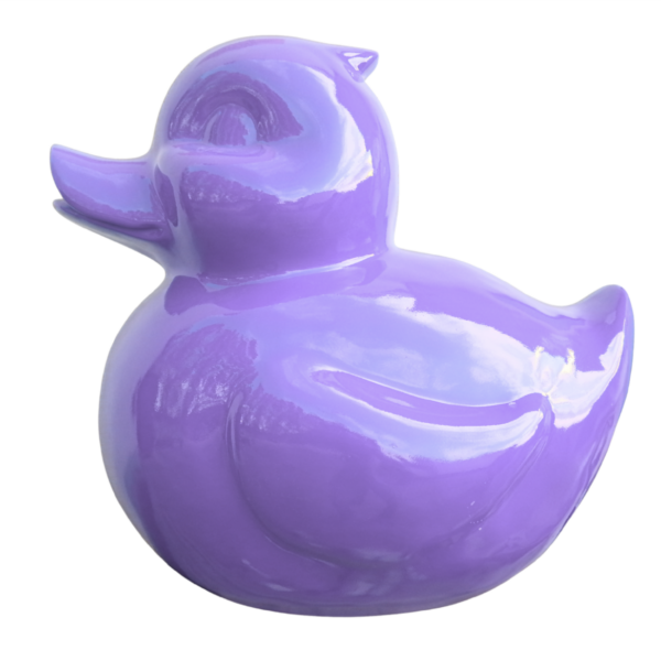 Abstrakte Ente - XXL  -  Designer Deko Hochglanz Lack - 60 cm