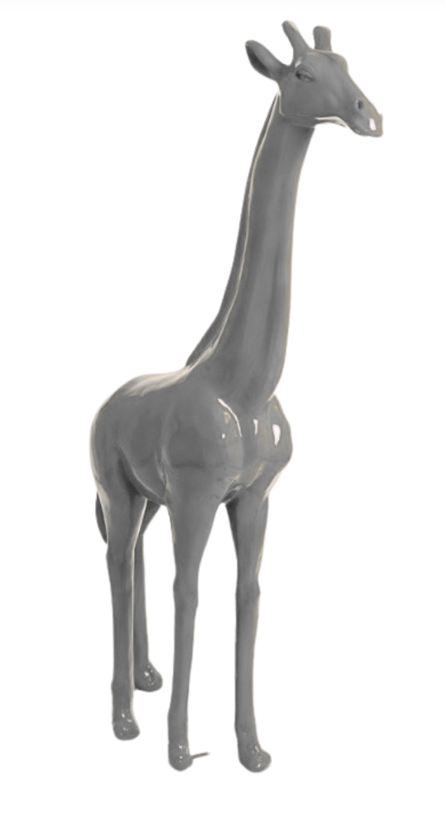 Lebensgroße 205 cm Giraffe - Designer Hochglanz