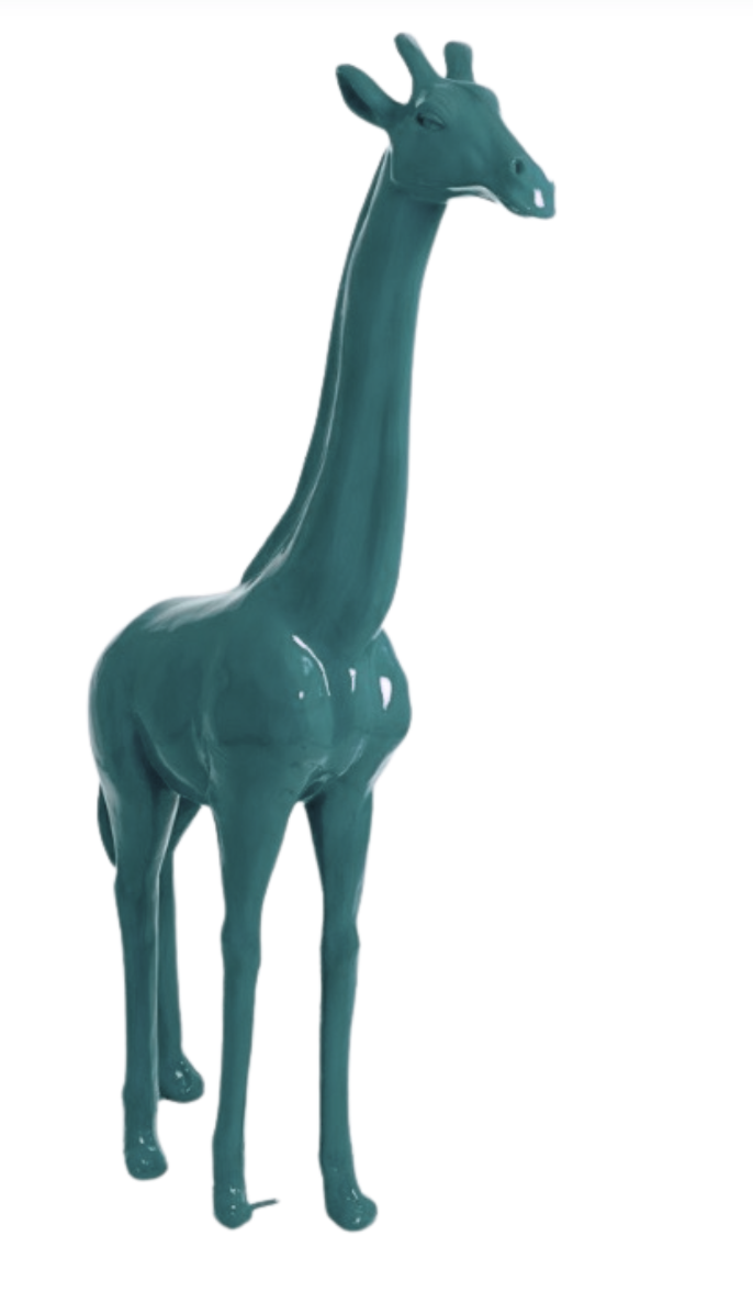 Lebensgroße 205 cm Giraffe - Designer Hochglanz