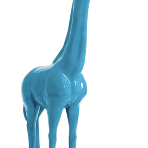 Lebensgroße 205 cm Giraffe  -  Designer Hochglanz