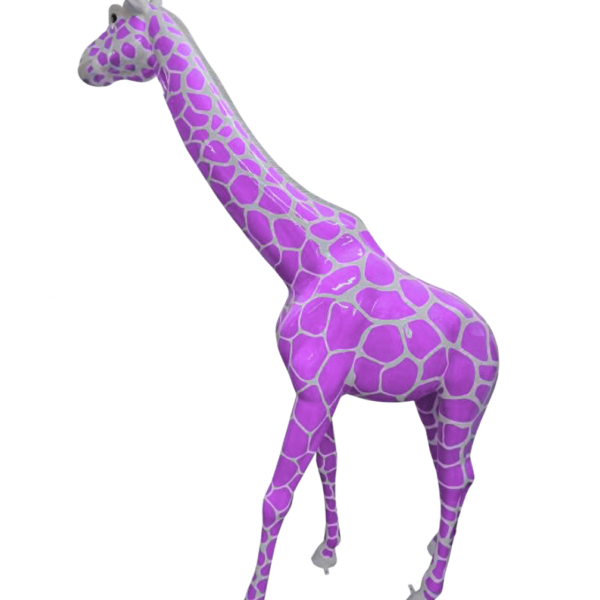 Pop Art -  Lebensgroße 320 cm Giraffe -  Designer Hochglanz