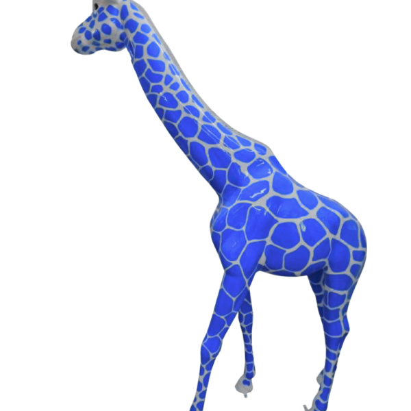 Pop Art -  Lebensgroße 320 cm Giraffe -  Designer Hochglanz