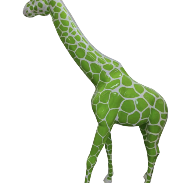 Pop Art -  Lebensgroße 320 cm Giraffe -  Designer Hochglanz