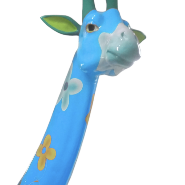 Pop Art -  Lebensgroße 320 cm Giraffe -  Designer Hochglanz