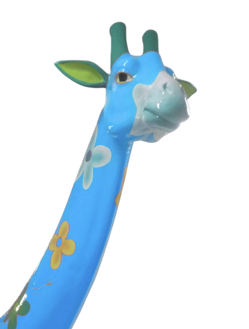 Pop Art - Lebensgroße 320 cm Giraffe - Designer Hochglanz