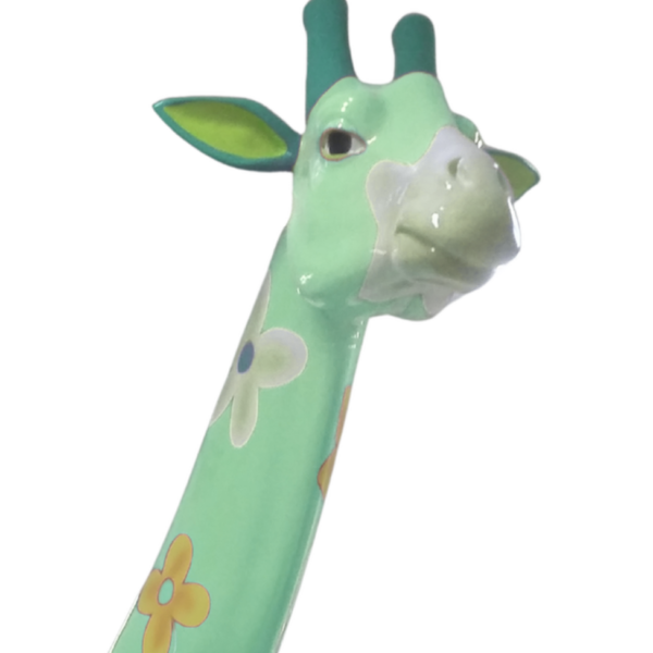 Pop Art -  Lebensgroße 320 cm Giraffe -  Designer Hochglanz