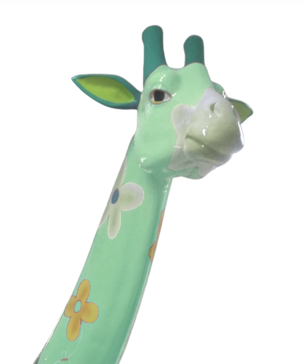 Pop Art - Lebensgroße 320 cm Giraffe - Designer Hochglanz