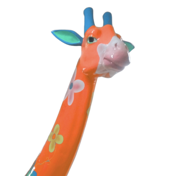 Pop Art -  Lebensgroße 320 cm Giraffe -  Designer Hochglanz