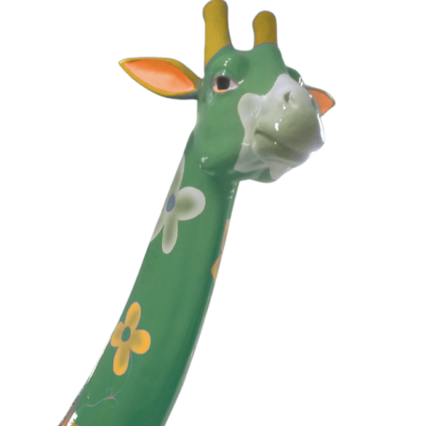 Pop Art -  Lebensgroße 320 cm Giraffe -  Designer Hochglanz