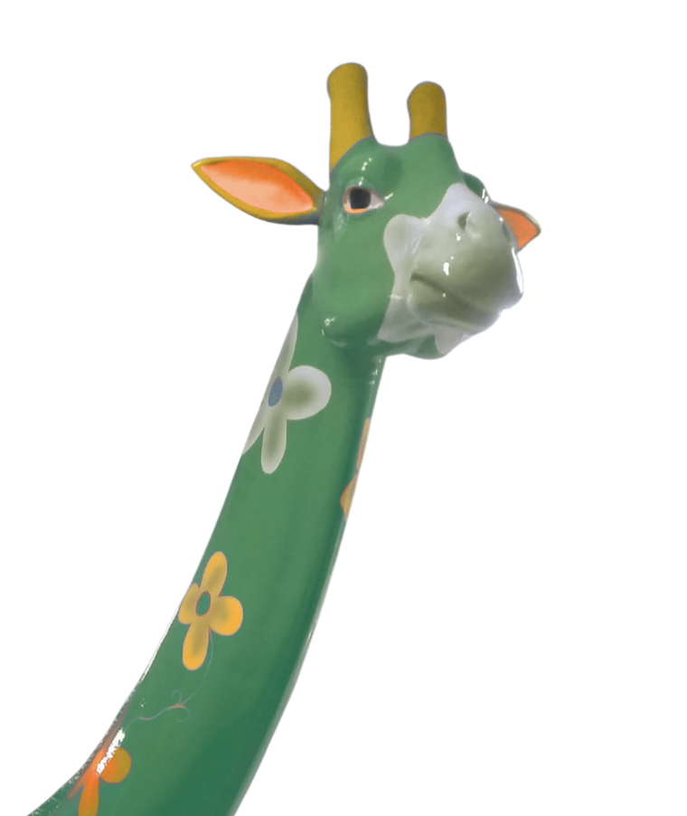 Pop Art - Lebensgroße 320 cm Giraffe - Designer Hochglanz