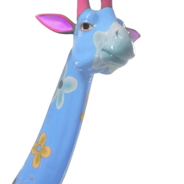 Pop Art -  Lebensgroße 320 cm Giraffe -  Designer Hochglanz