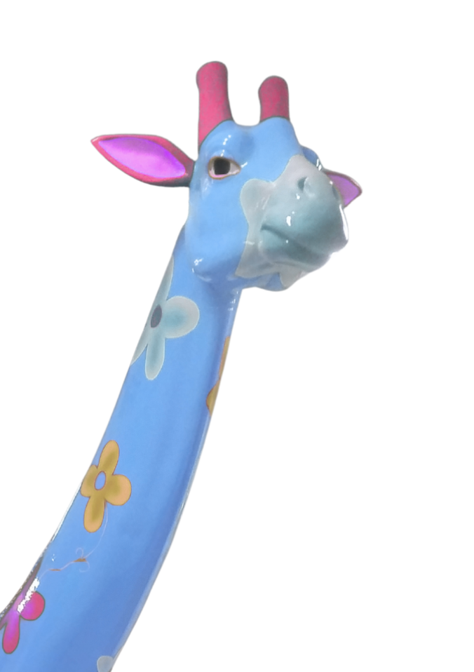 Pop Art - Lebensgroße 320 cm Giraffe - Designer Hochglanz