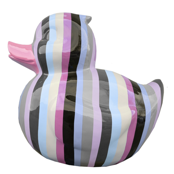 Abstrakte Ente - XXL  -  Designer Deko Hochglanz Lack - 60 cm